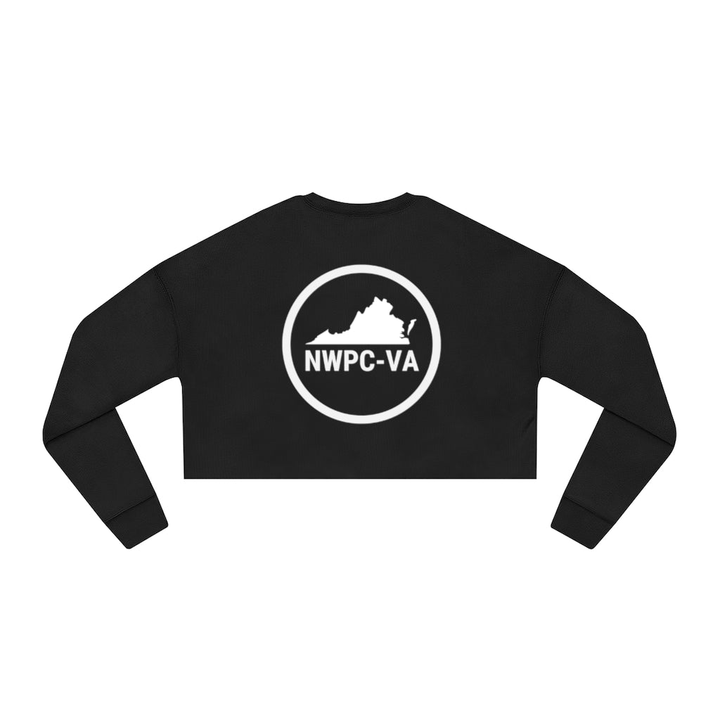 Elect More Women Women's Cropped Sweatshirt