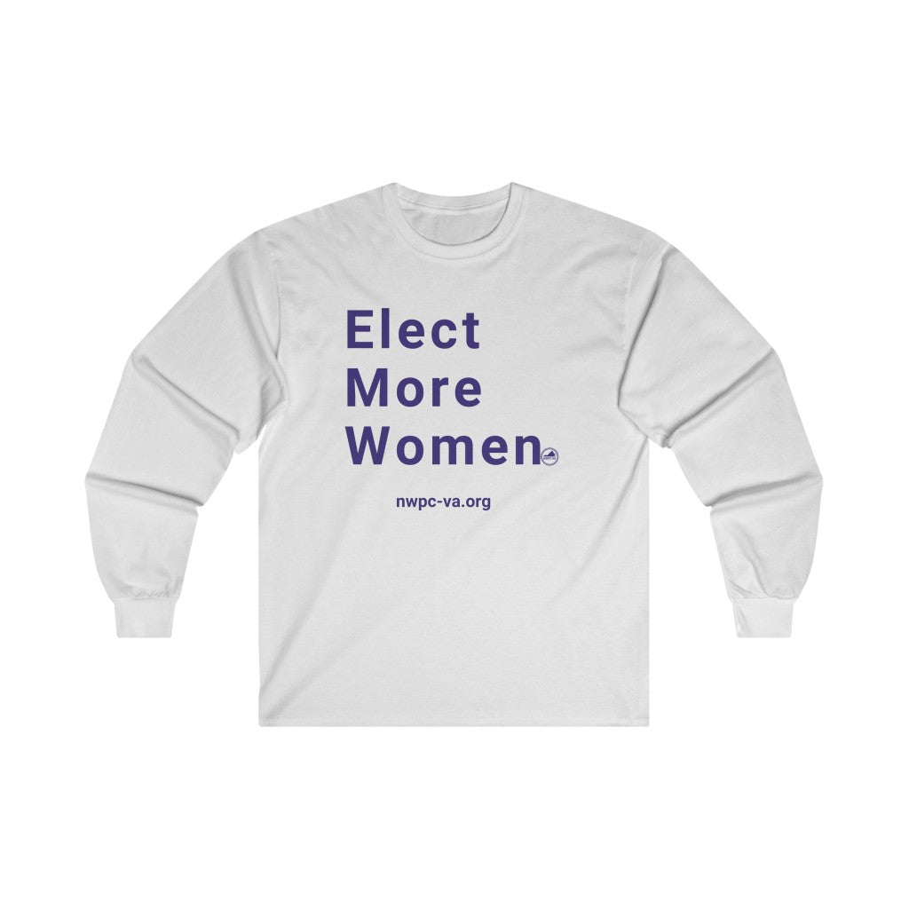 Elect More Women Long Sleeve Tee