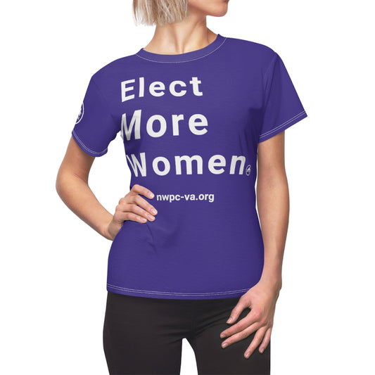 Elect More Women Women's Tee Purple